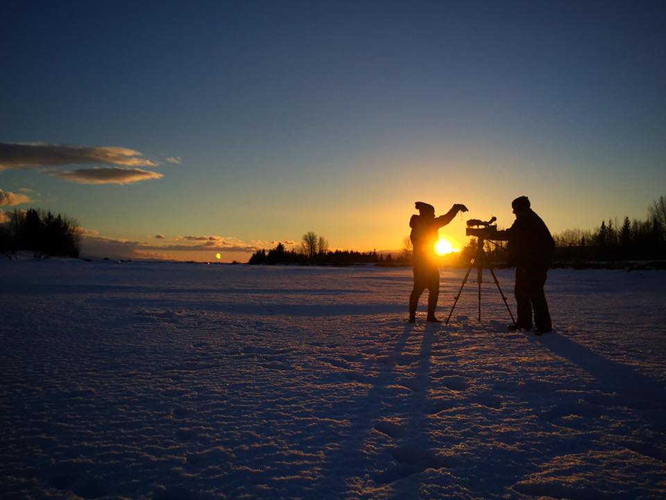 Winter cinematography scene from Alaska: The Last Frontier